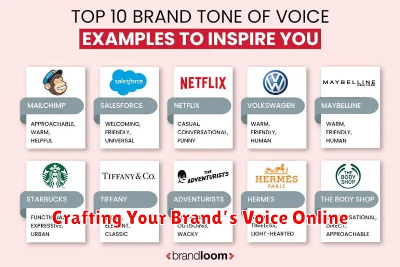 Crafting Your Brand’s Voice Online